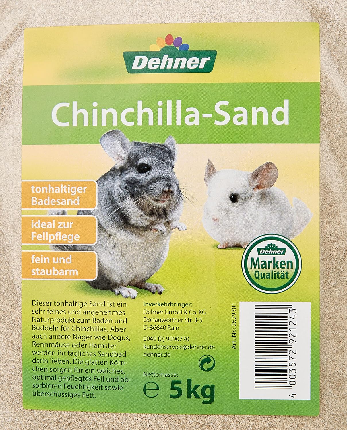 Chinchilla-Sand
