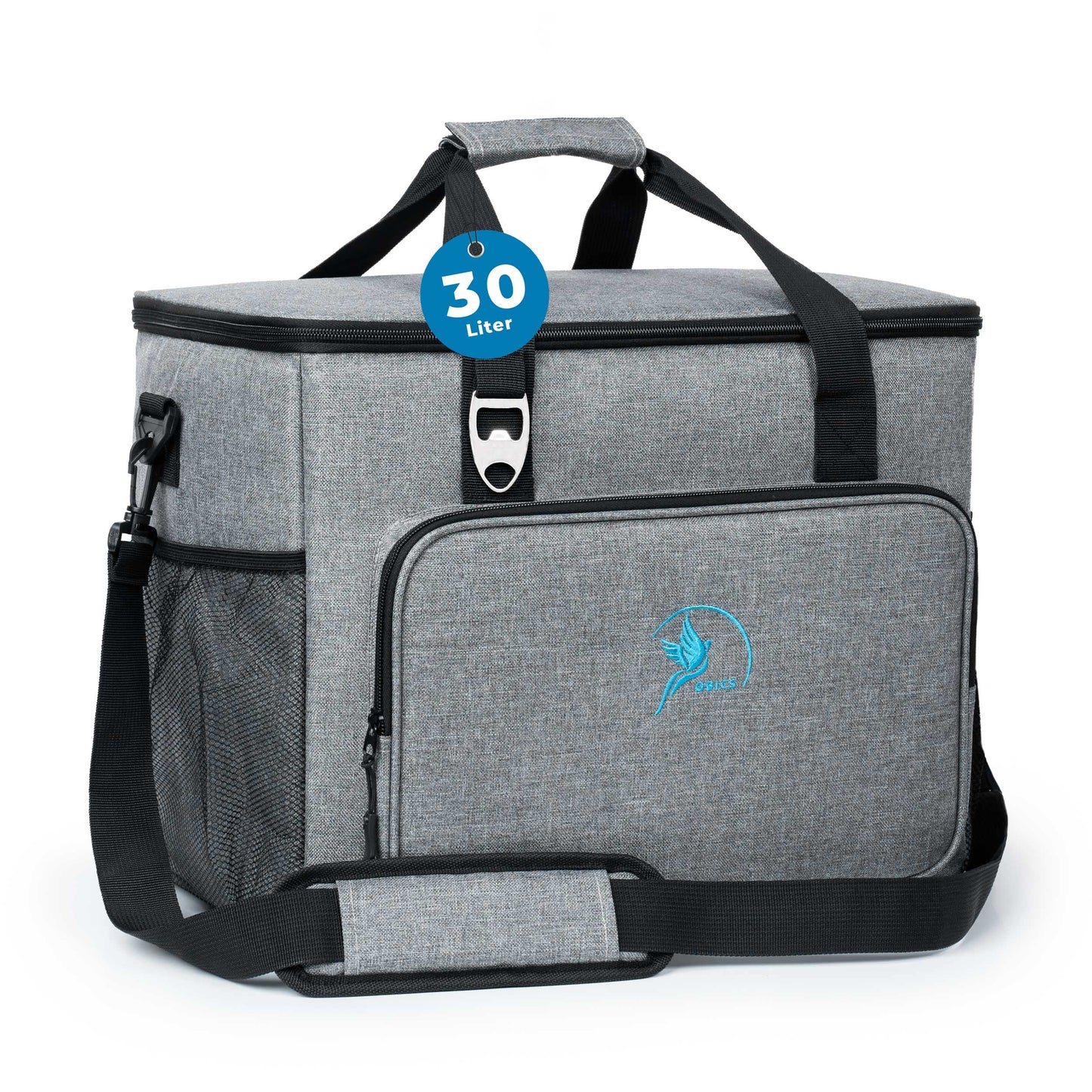Kühltasche, 30 Liter|Grau