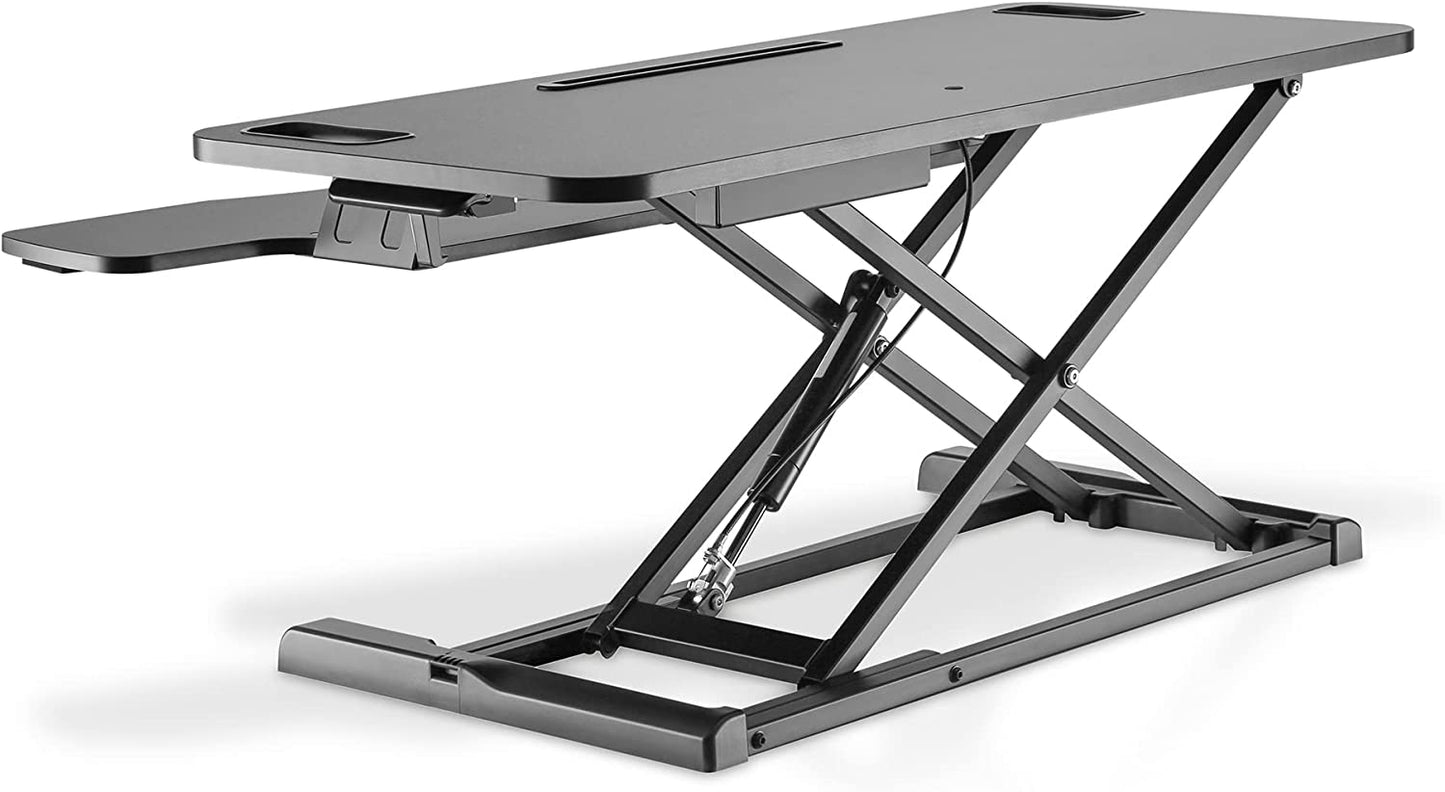 Ergonomischer Schreibtischaufsatz, Monitorhalterung