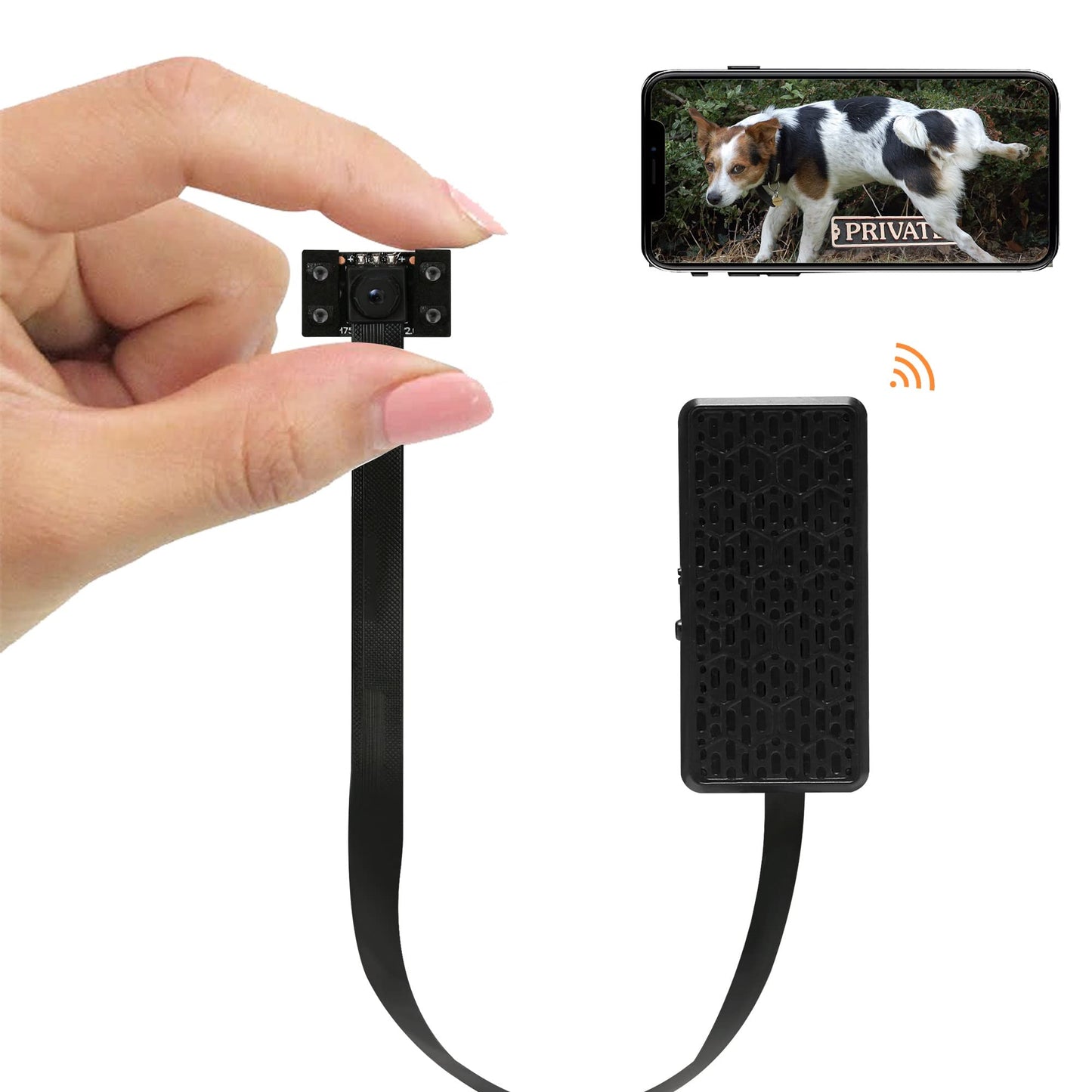 WLAN Mini Überwachungskamera, WLAN Mini Überwachungskamera , Standard-Schwarz
