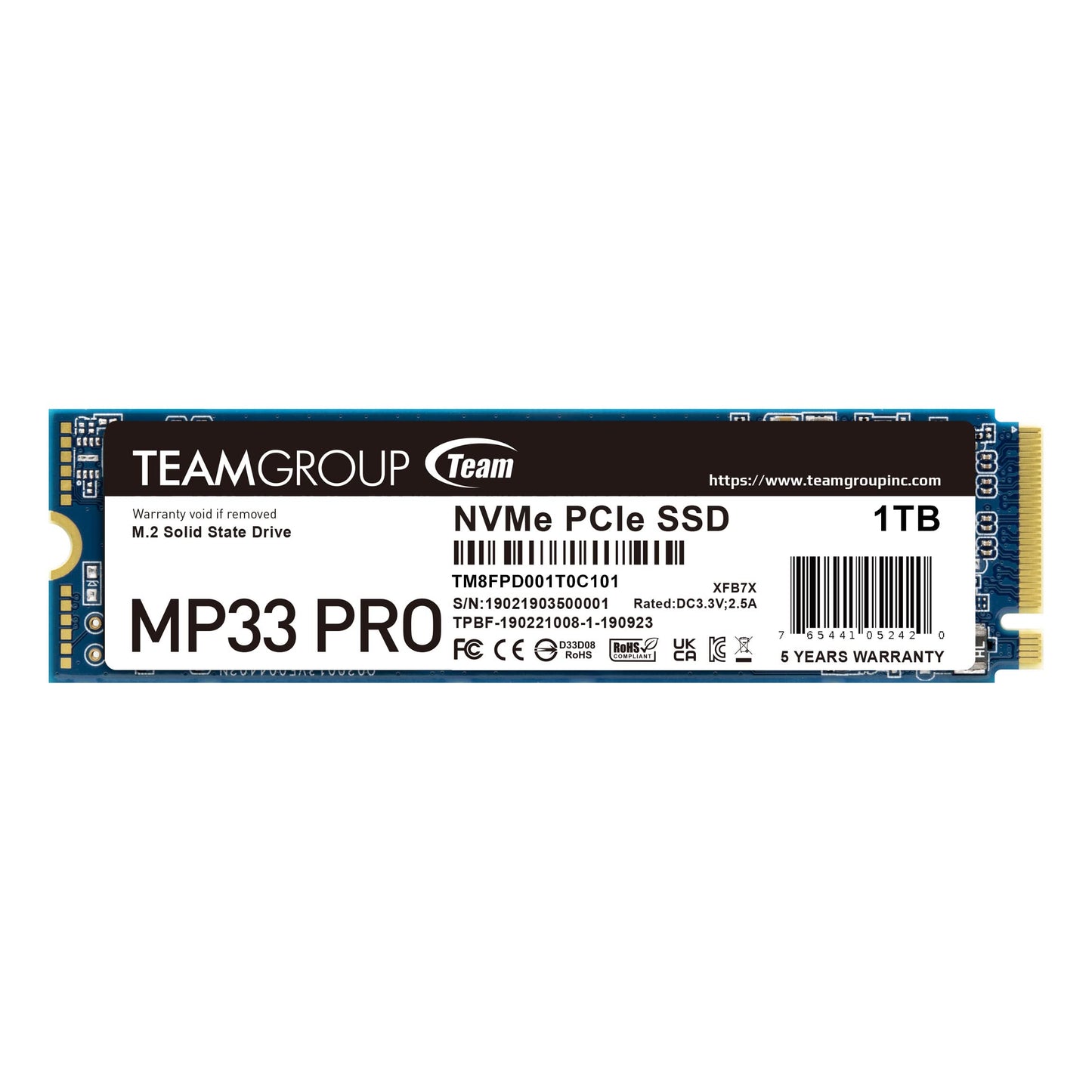 MP33 PRO 1 TB, SSD