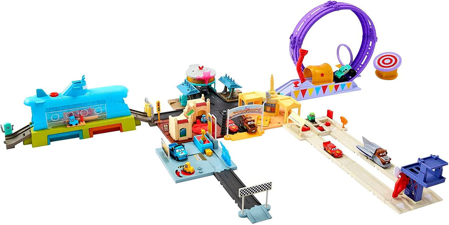 Disney Pixar Cars Stunt-Zirkus Spielset, Rennbahn