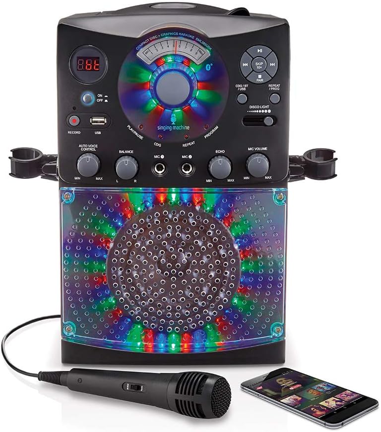 Karaoke System SML385U, Black, SML385UBKEU