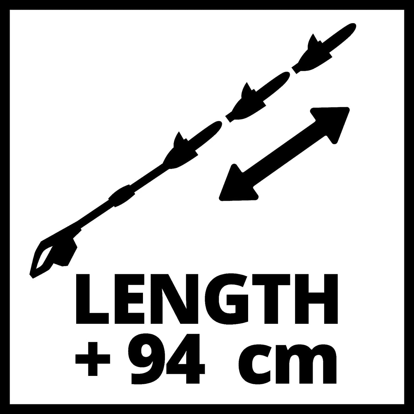 Akku-Heckenschere GE-HH 18/45 Li T-Solo