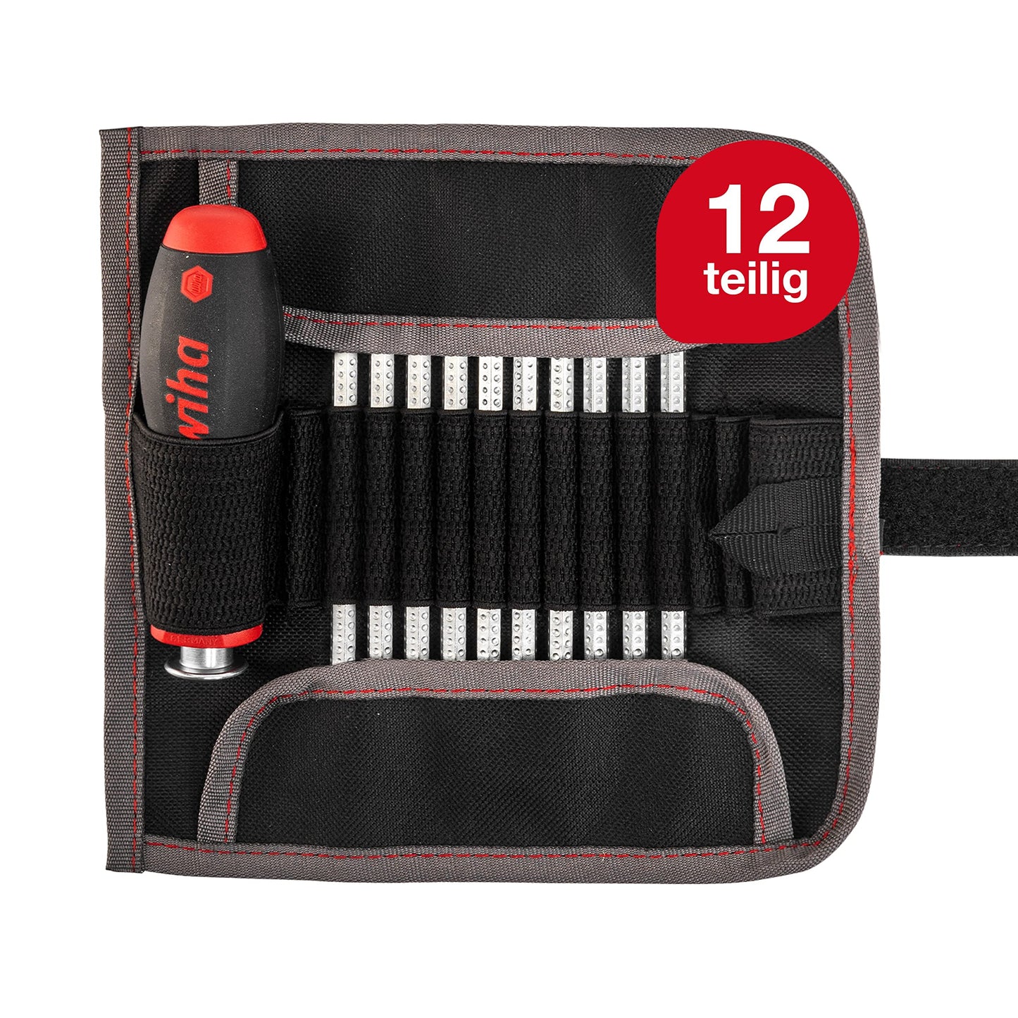Schraubendreher mit Wechselklingen-Set SYSTEM 6, Set 11-tlg.: Schlitz, Phillips, Pozidriv, TORX, Sechskant