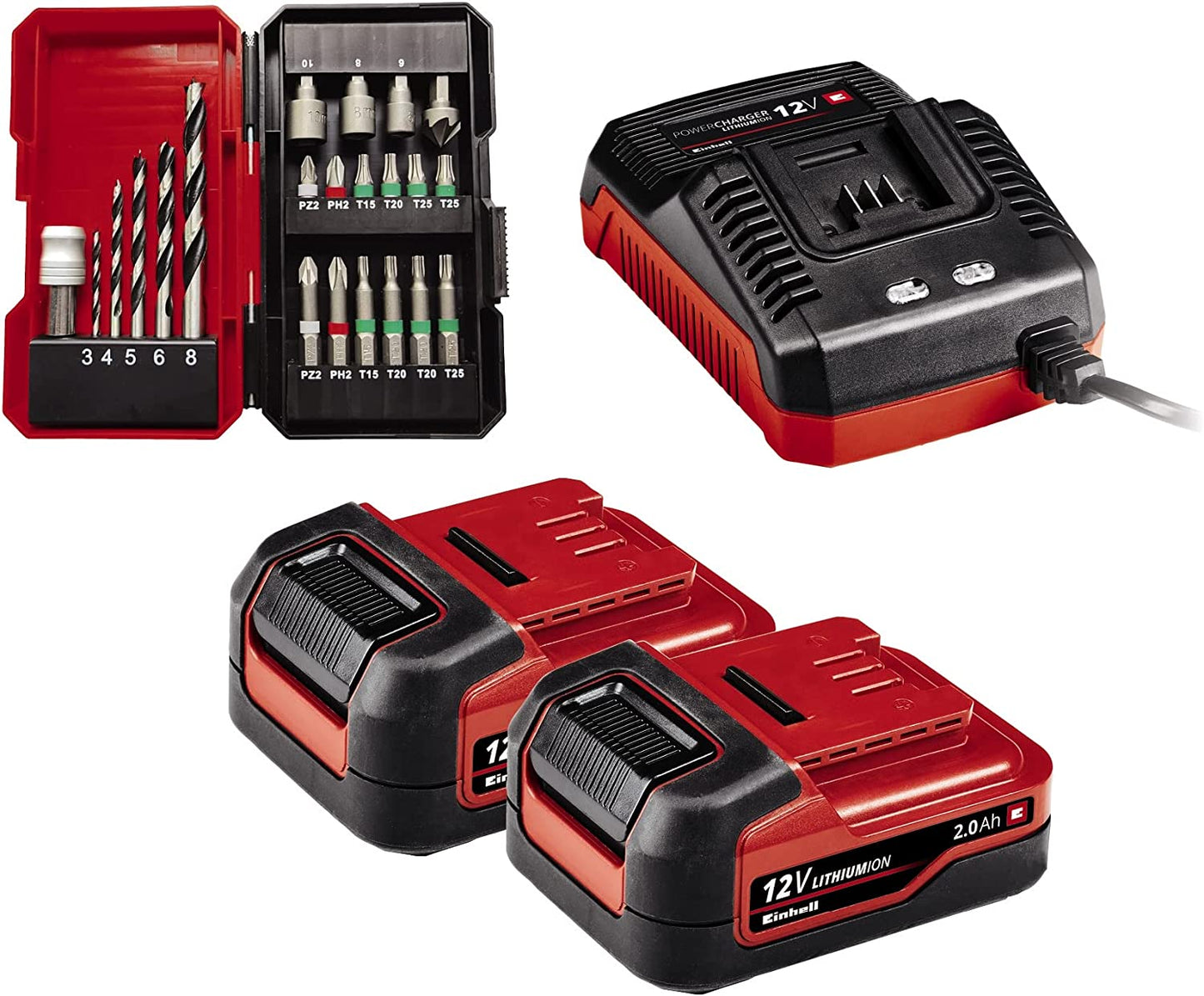 Akku-Bohrschrauber TE-CD 12/1 +22+CL, 12Volt