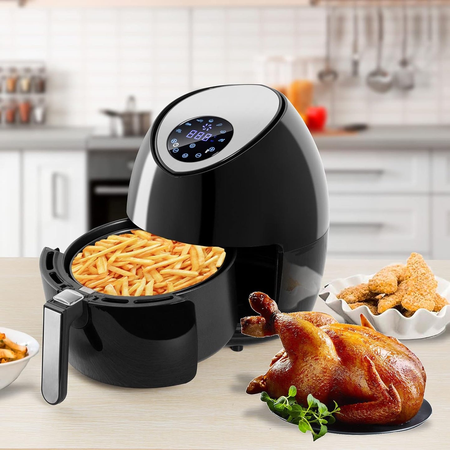 Airfryer XL, 4,5L- mit Touchscreen