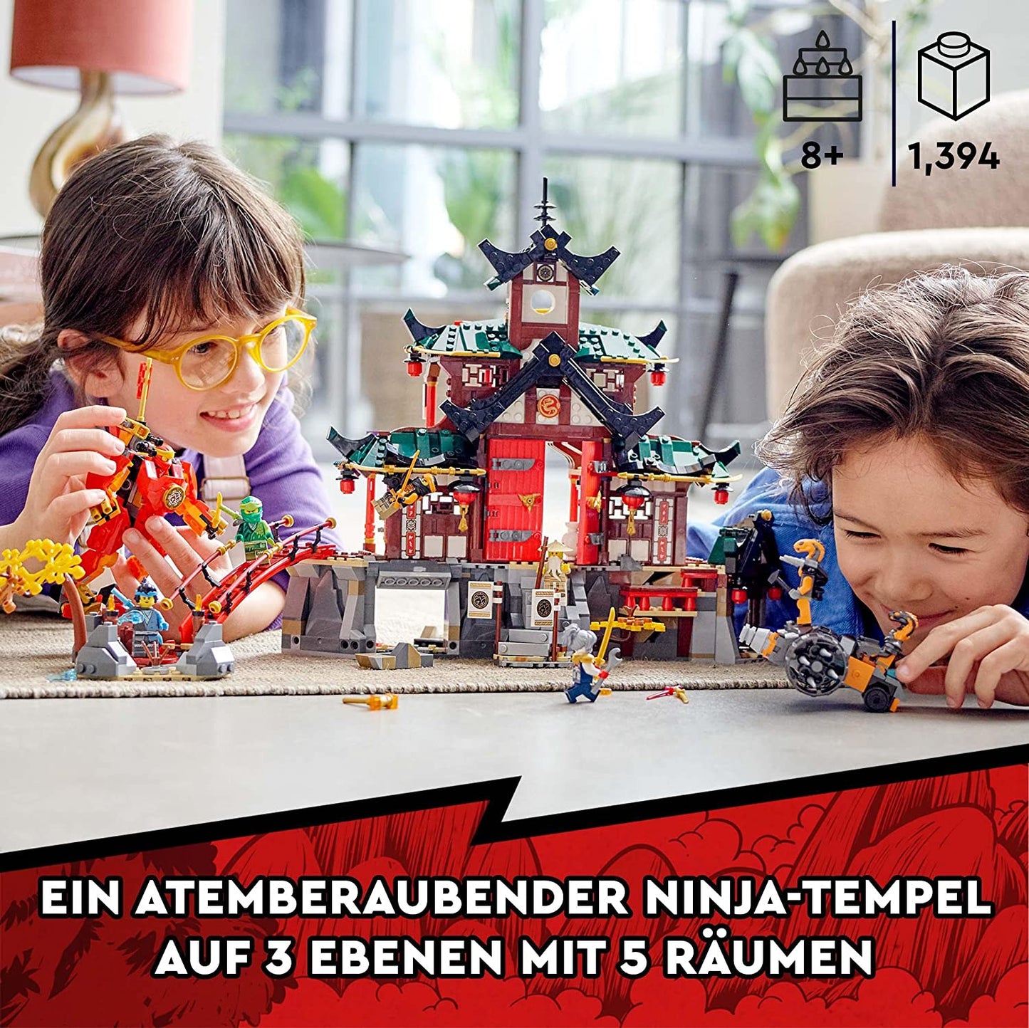 71767 NINJAGO Ninja-Dojotempel, Konstruktionsspielzeug