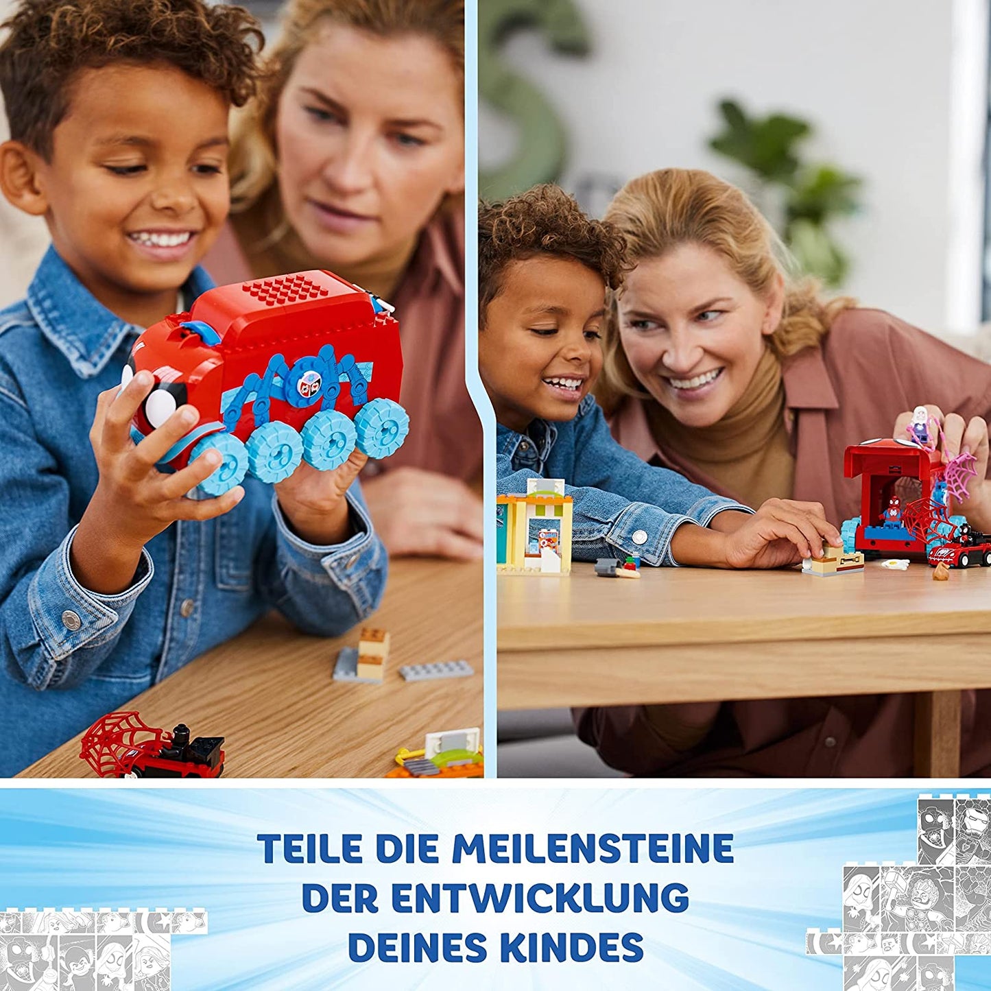 10791 Marvel Spidey und seine Super-Freunde Spideys Team-Truck, Konstruktionsspielzeug, Single