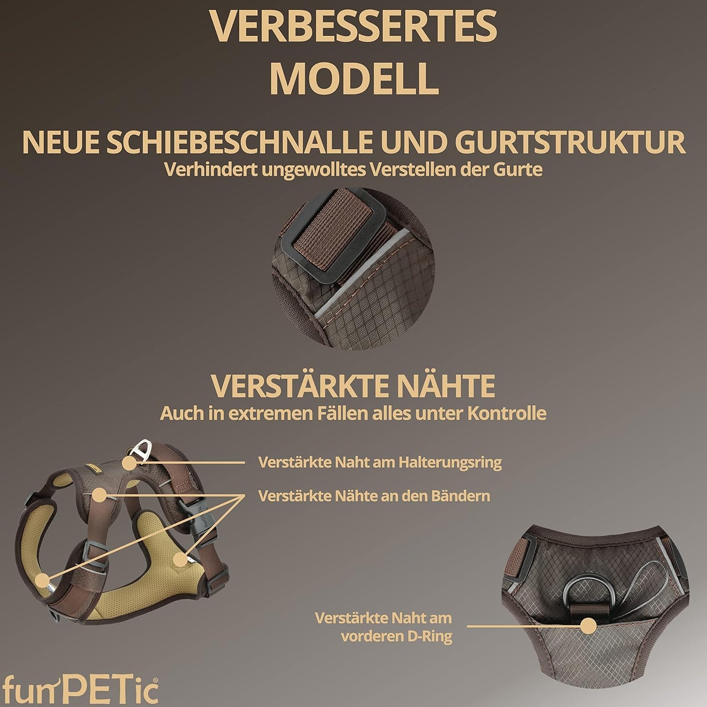 Geschirr, Braun L