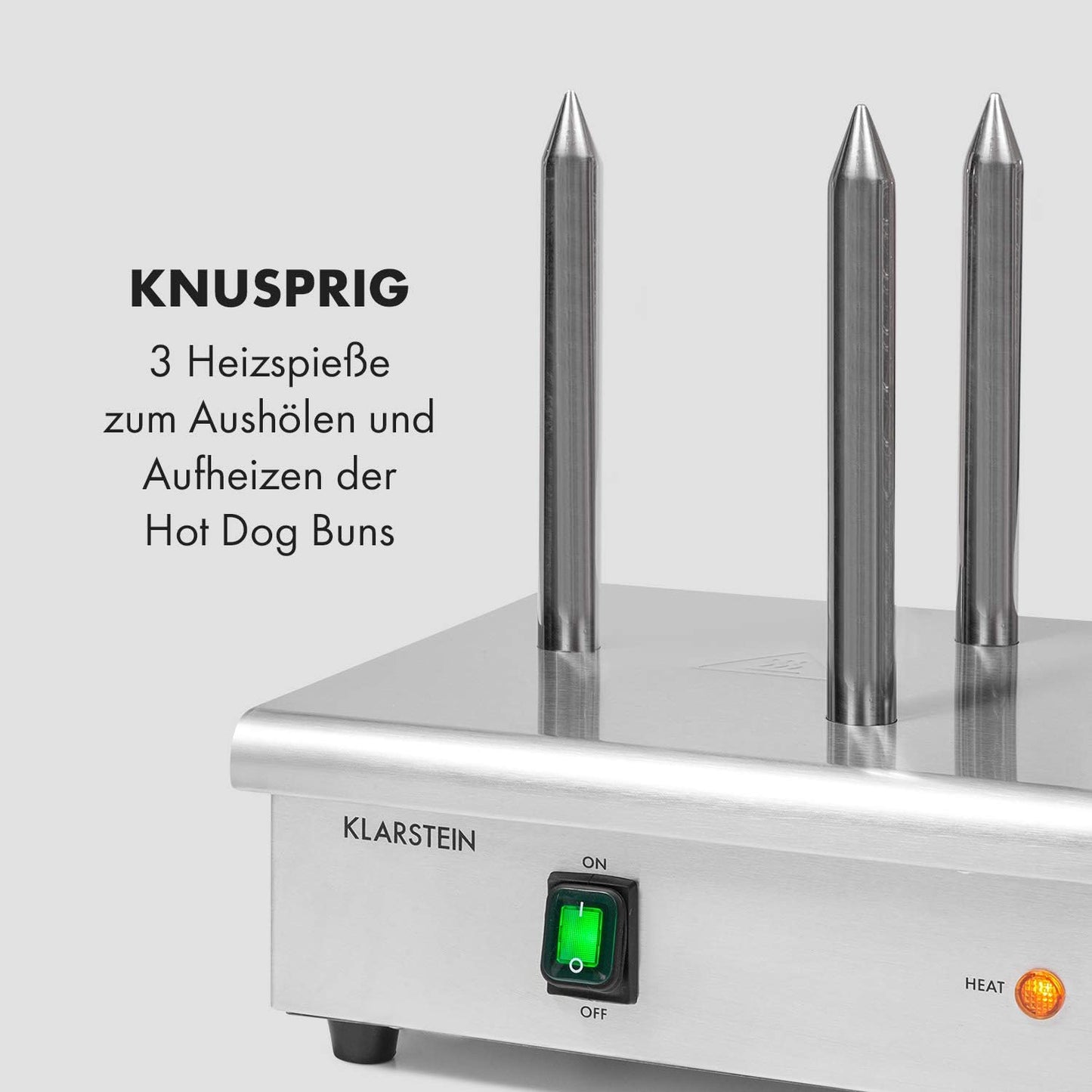 Wurstfabrik Pro 600 Hot Dog Maker TK56, 600 Watt