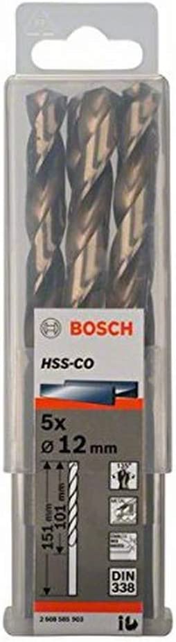 Metall-Spiralbohrer HSS-Co, Ø 12,0mm, Ø 12.00 mm