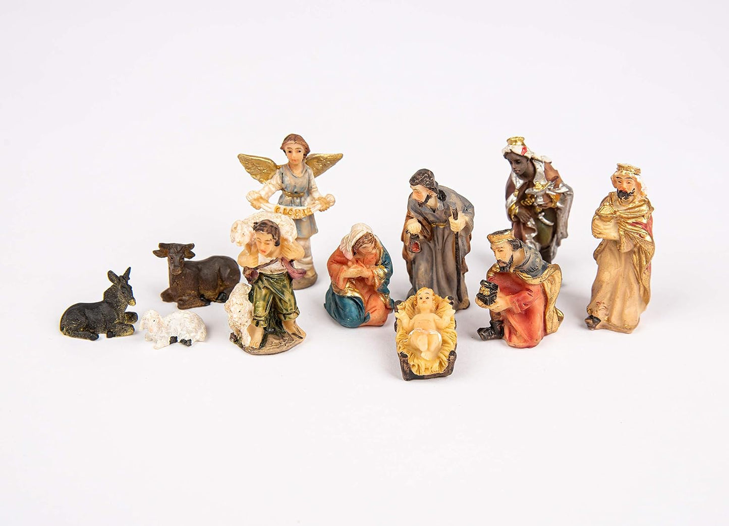 Weihnachtskrippen Set W20, Weihnachtskrippe W20+figuren