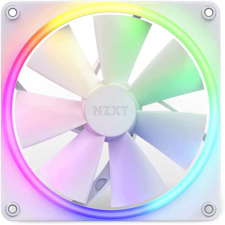 F140 RGB Single 140x140x26, Gehäuselüfter, Weiss 140mm RGB