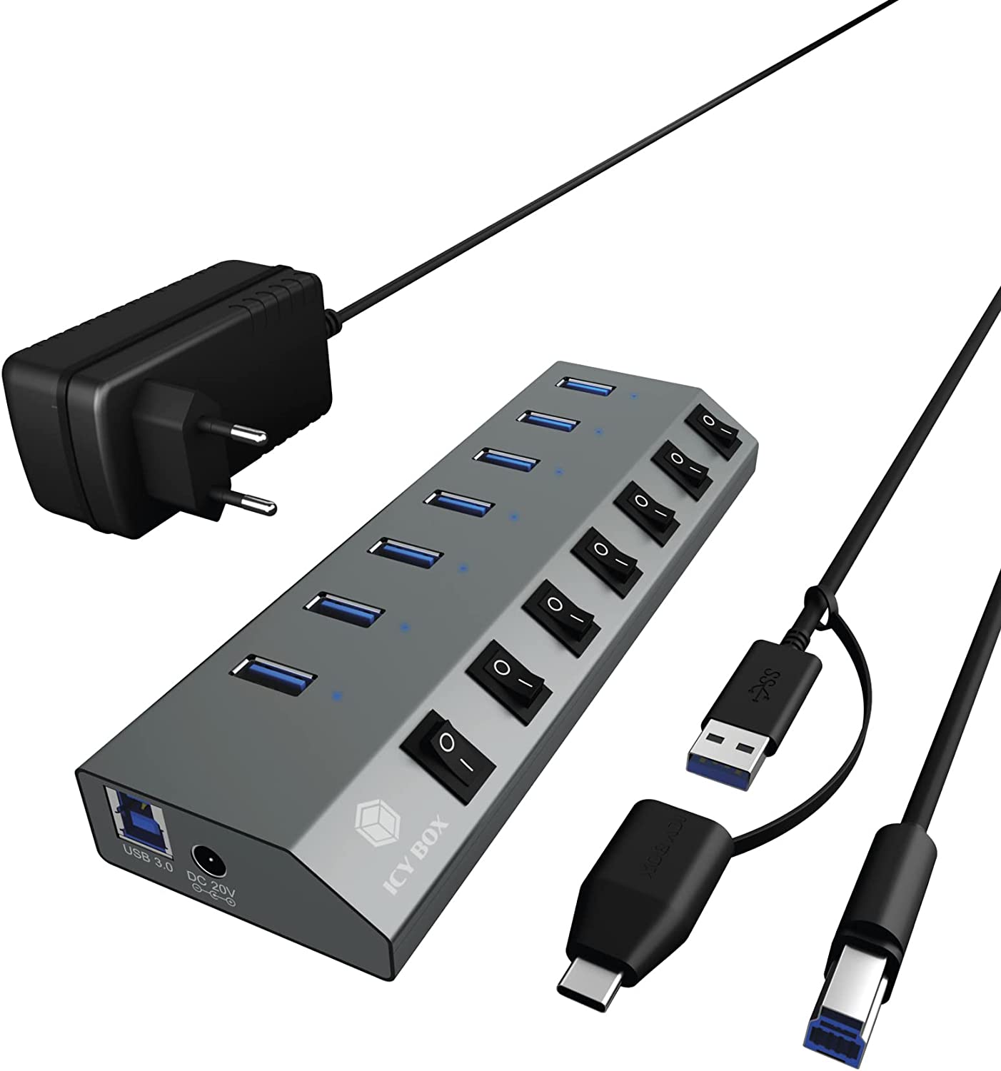 IB-HUB1701-C3, USB-Hub