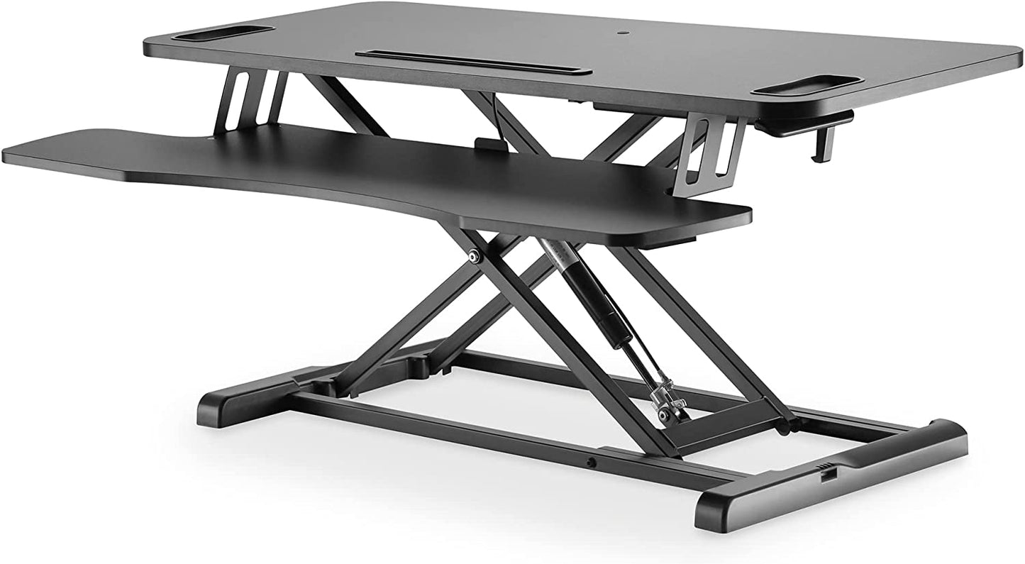 Ergonomischer Schreibtischaufsatz, Monitorhalterung