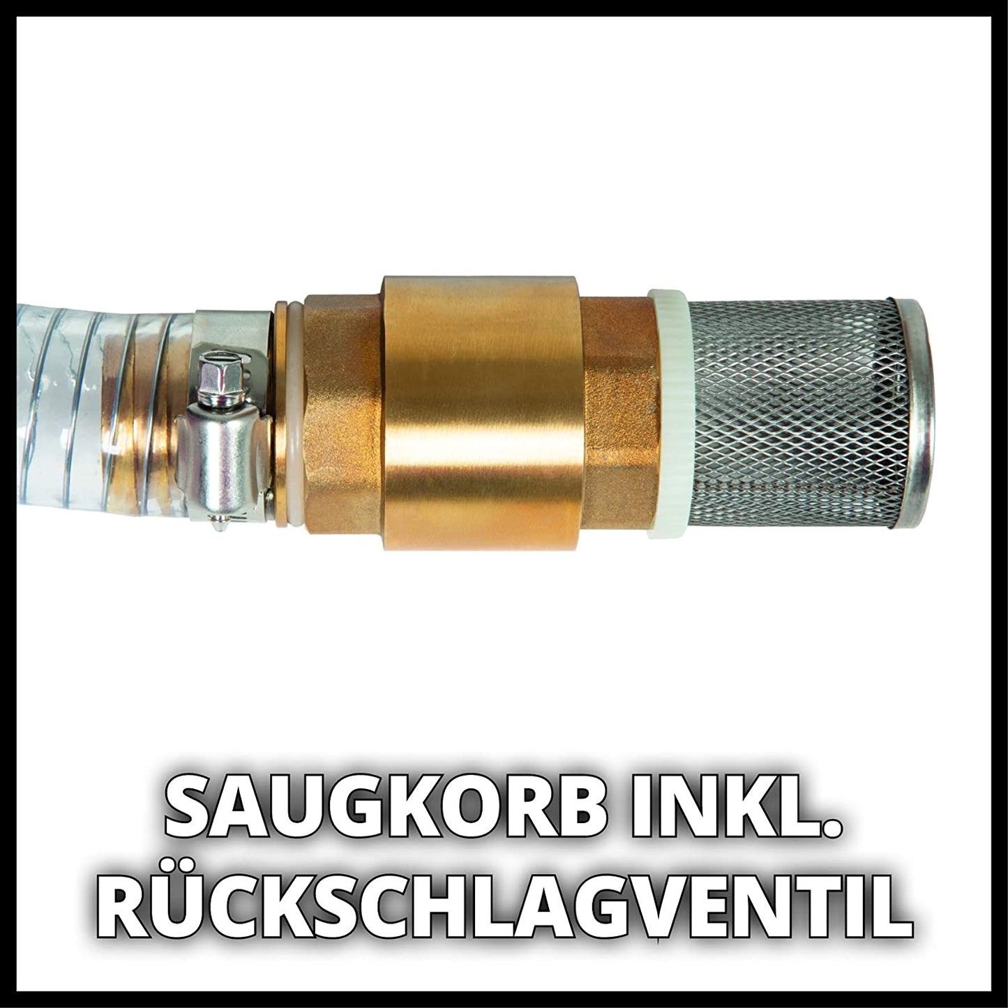 Pumpen-Saugschlauch Messing