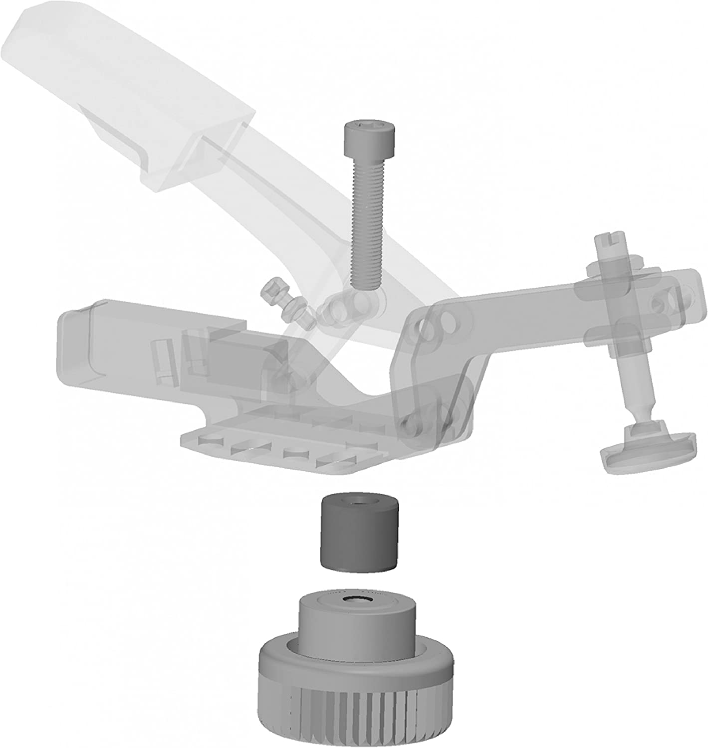 Senkrechtspanner STC-VH50-T20, mit Zubehör-Set
