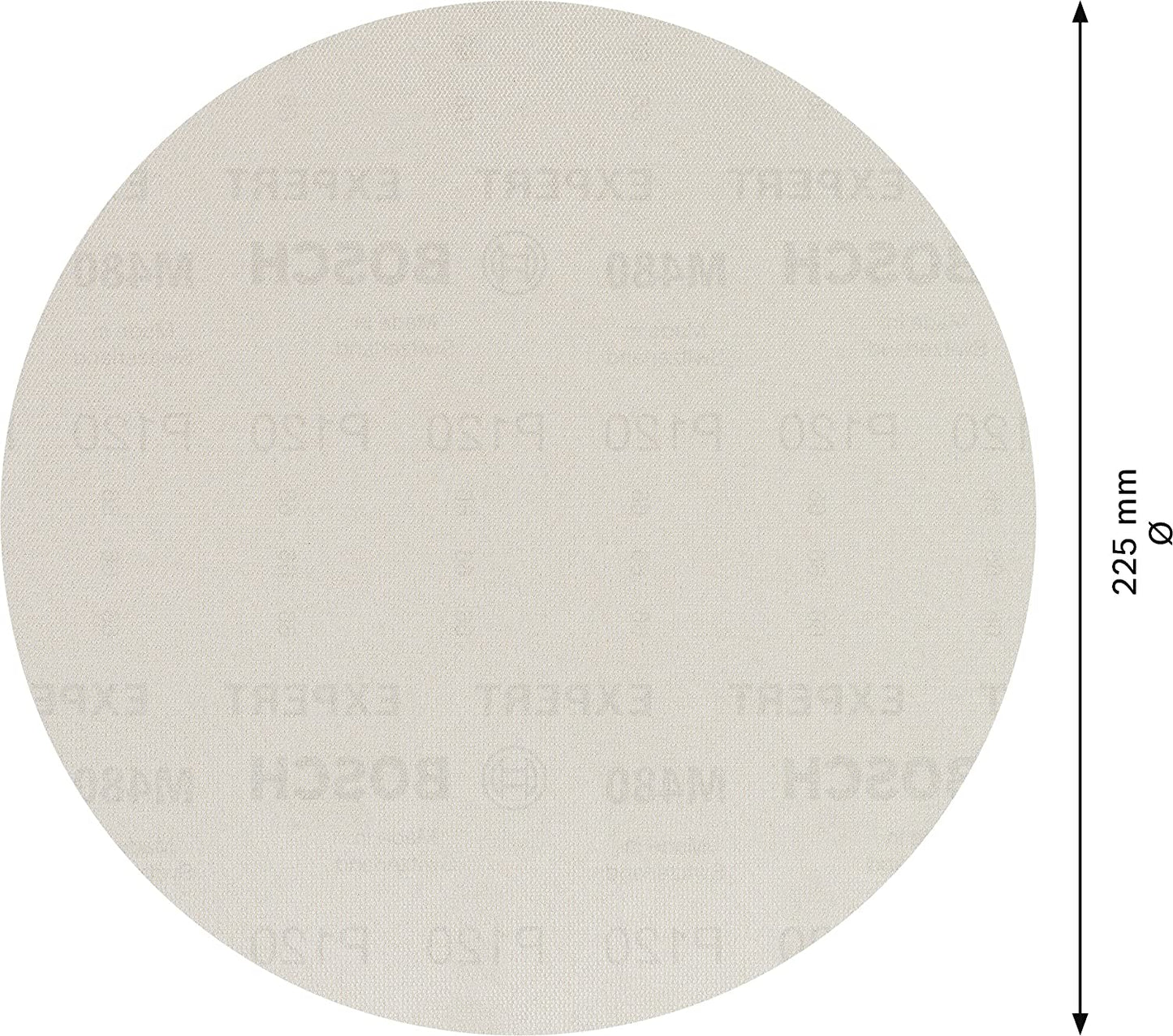 Expert M480 Netzstruktur-Schleifblatt Ø 225mm, K120