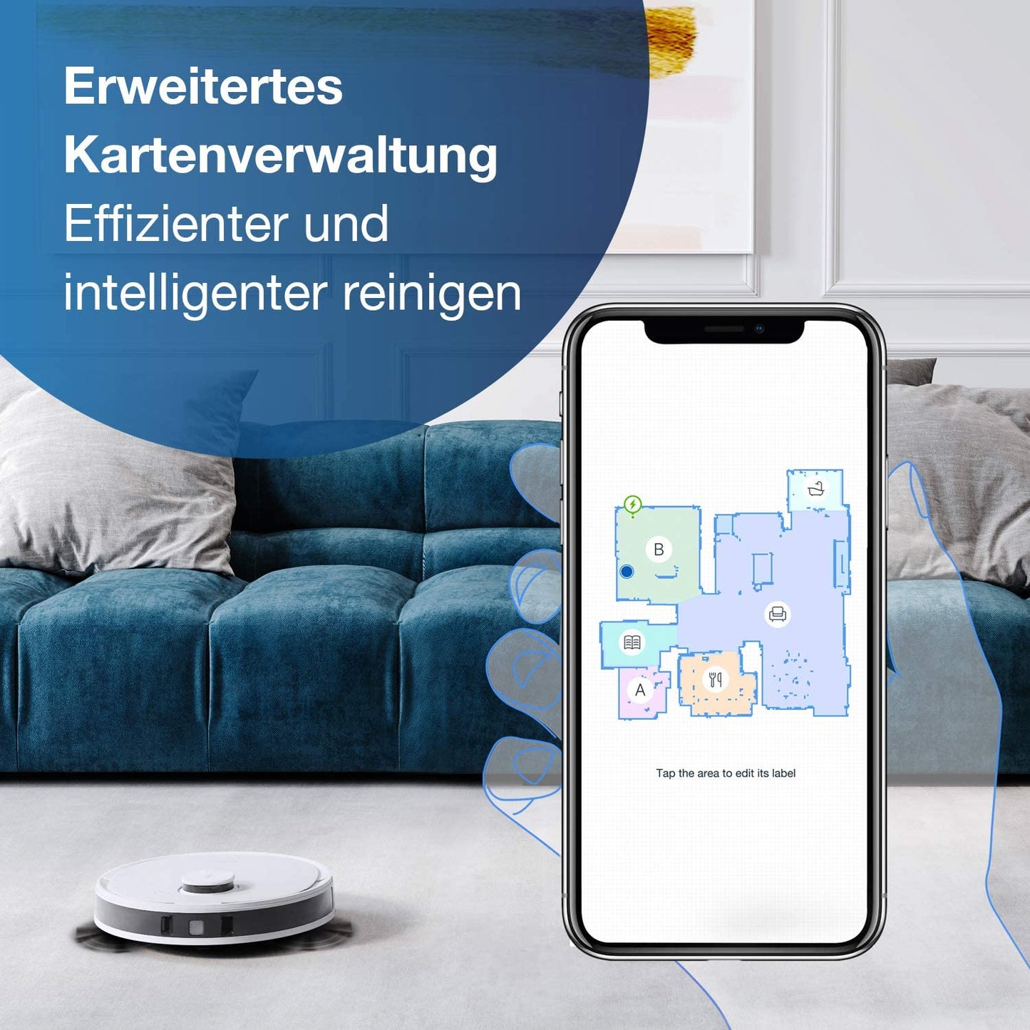 DEEBOT N8 PRO, Saugroboter