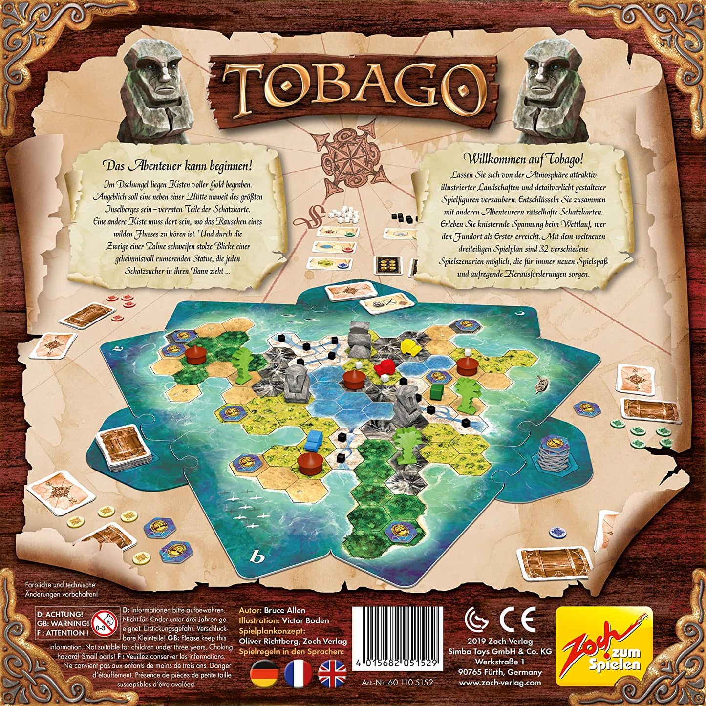 Tobago, Brettspiel