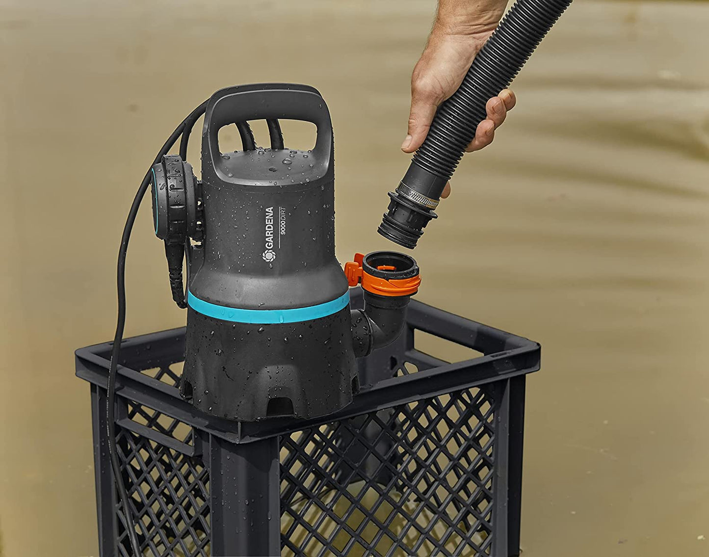 Hochwasser-Set 9000, Tauch- / Druckpumpe