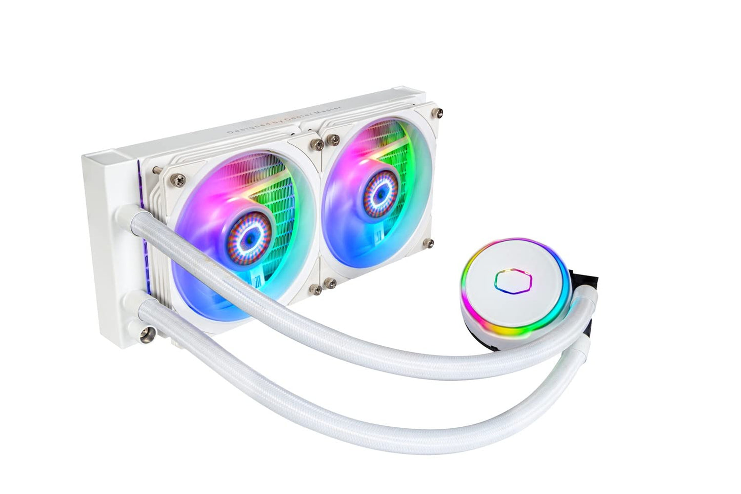 PL240 Flux White Edition 240mm, Wasserkühlung