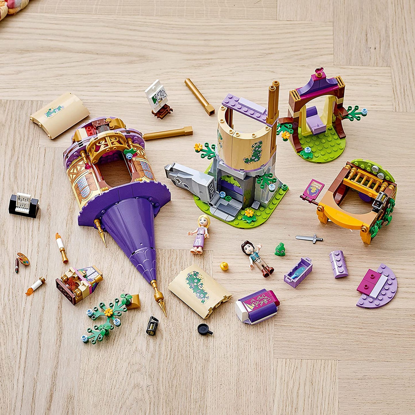 43187 Disney Princess Rapunzels Turm, Konstruktionsspielzeug