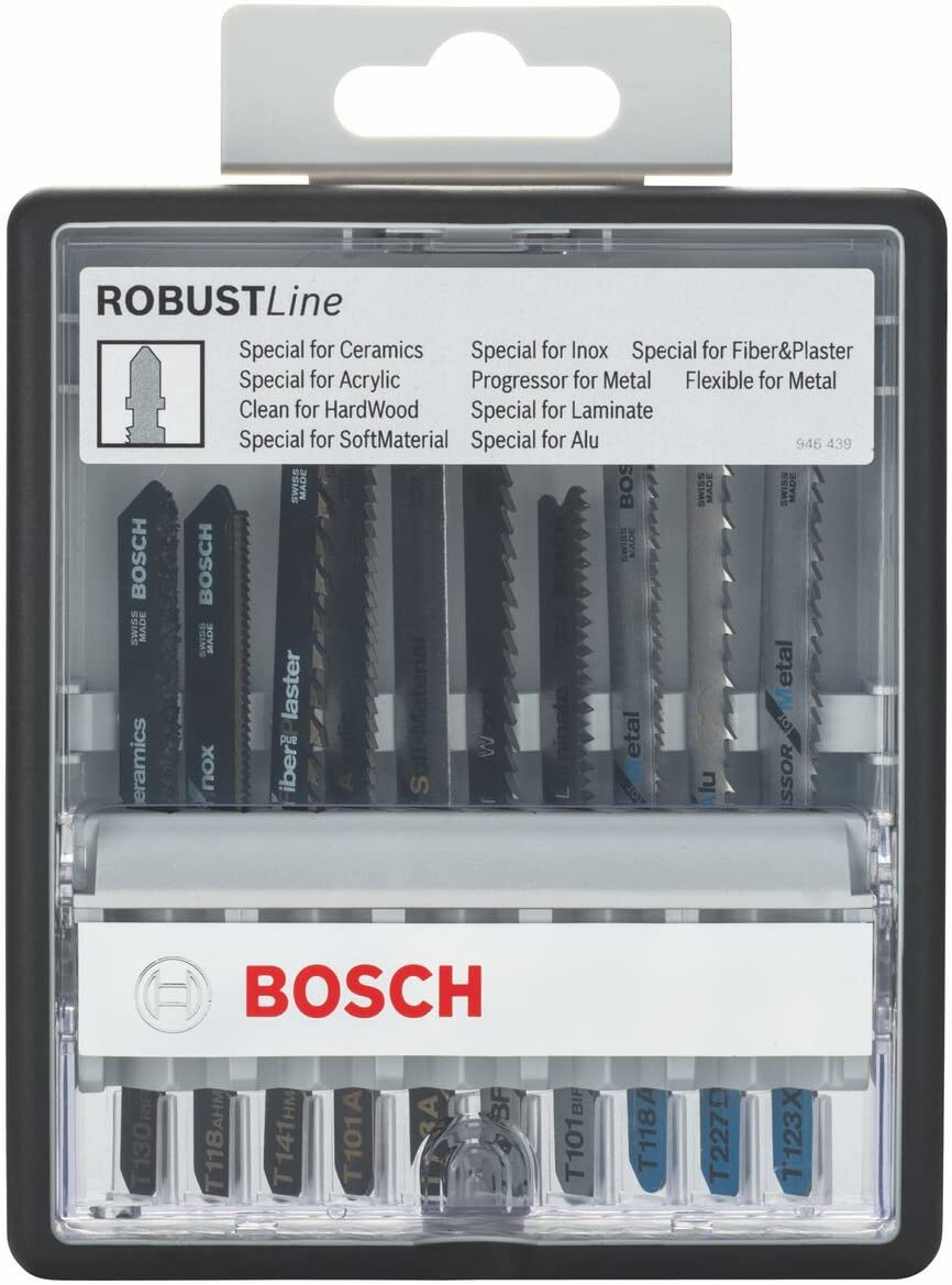 Top Expert Stichsägeblatt-Set, Robust Line, Sägeblatt-Satz