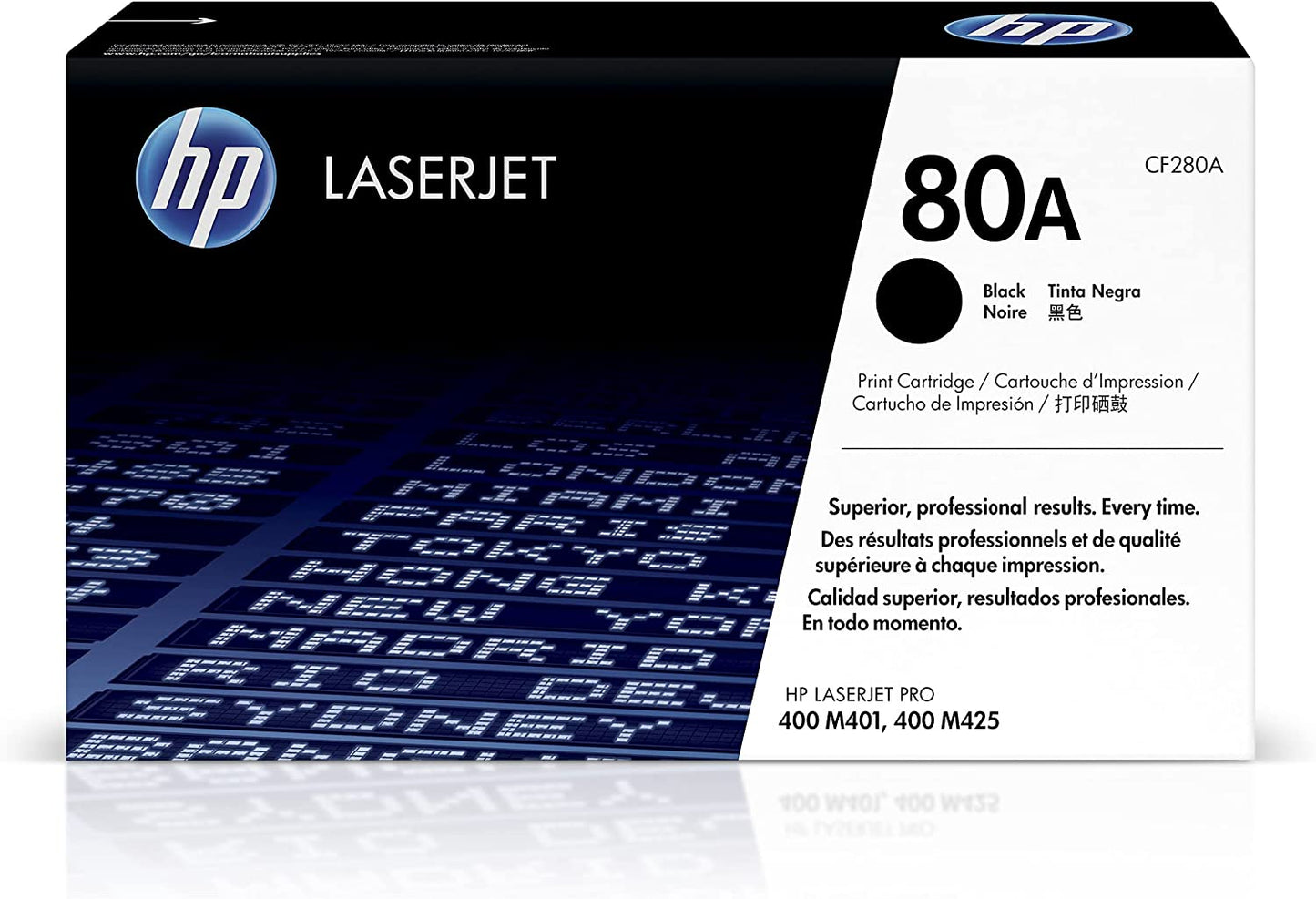 Toner schwarz 80A (CF280A)