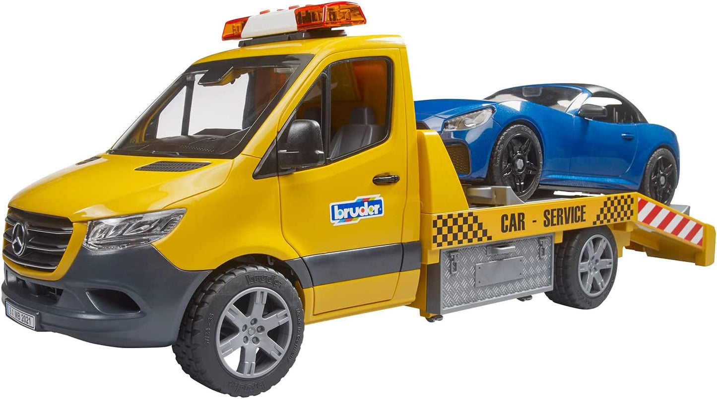 MB Sprinter Autotransporter mit Light & Sound Modul , Modellfahrzeug