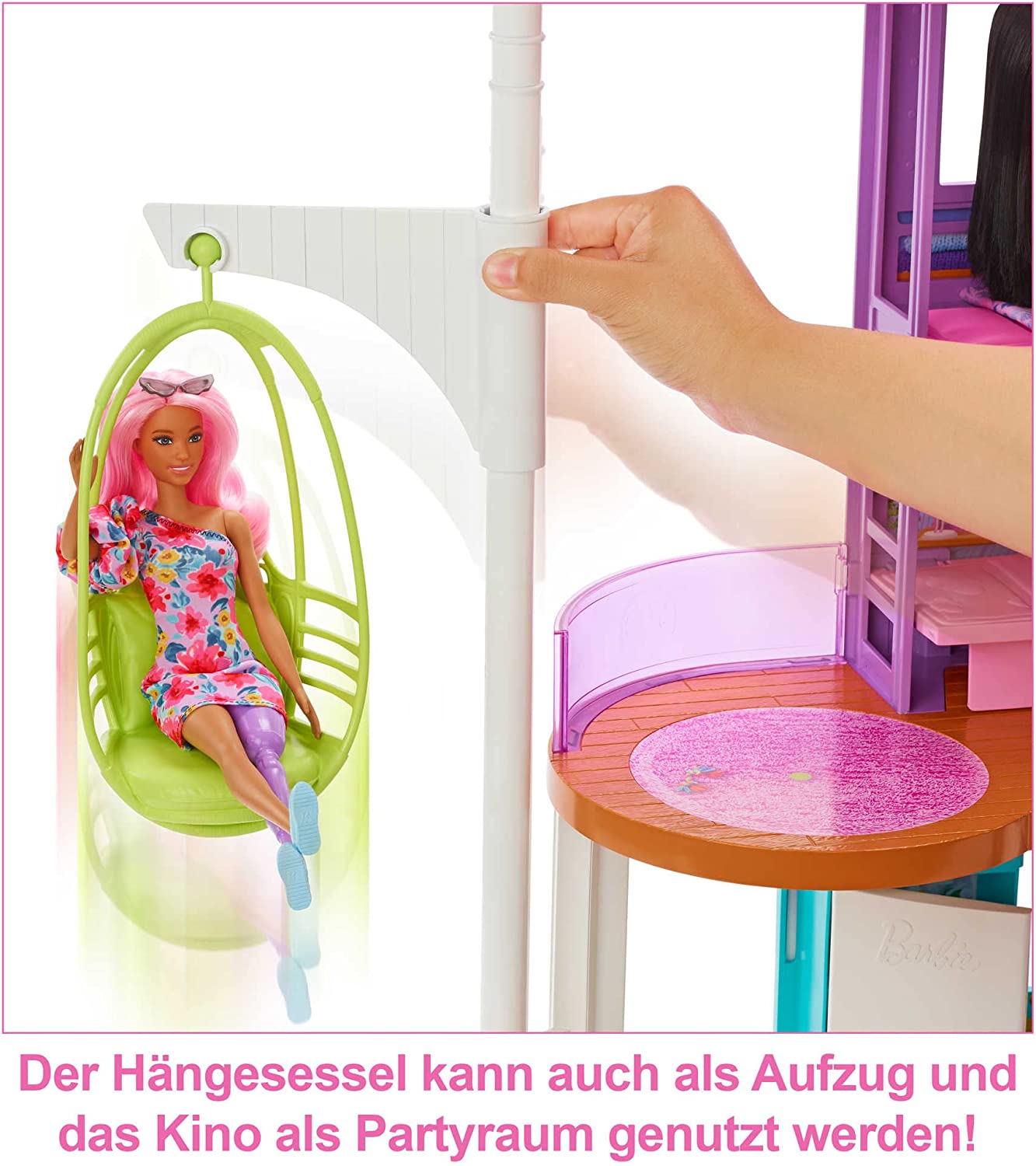 Barbie Malibu Haus, Spielgebäude, Violett