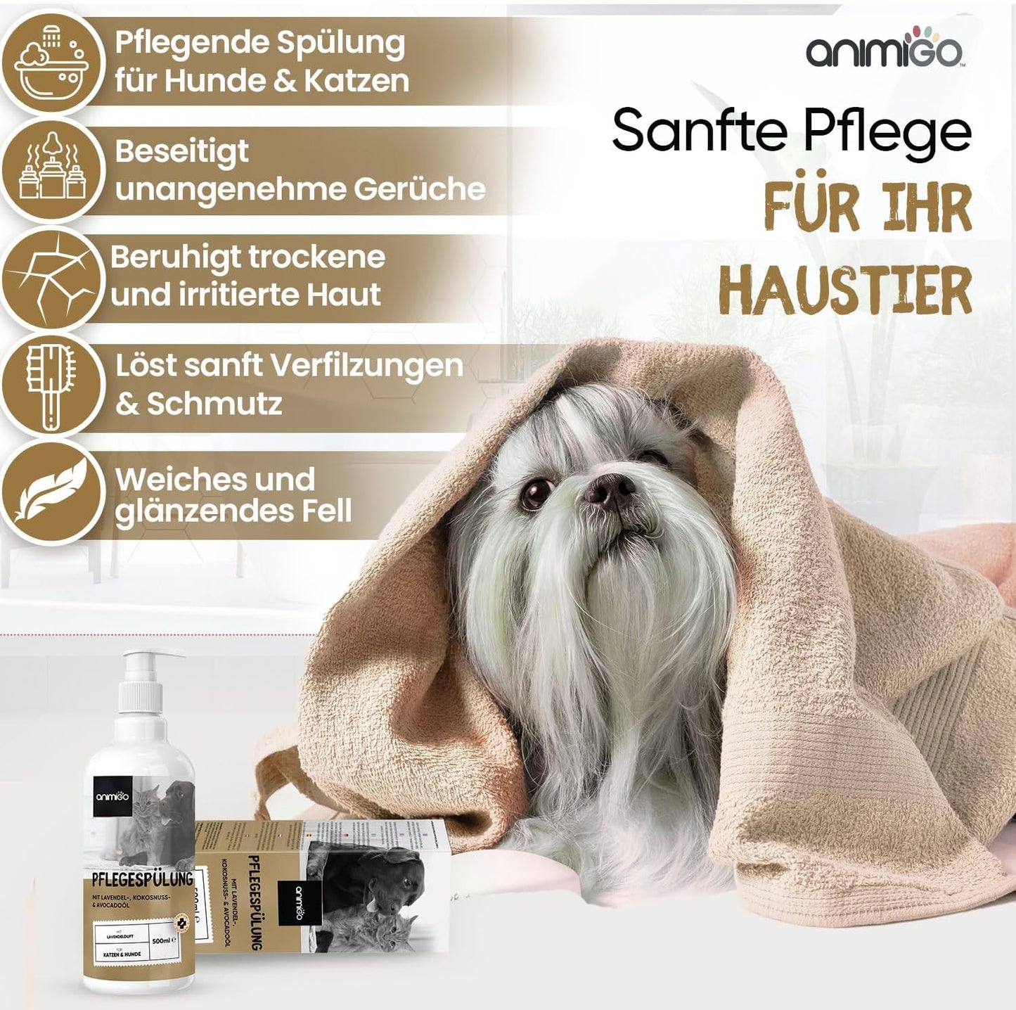 Conditioner für Hunde & Katzen, Conditioner