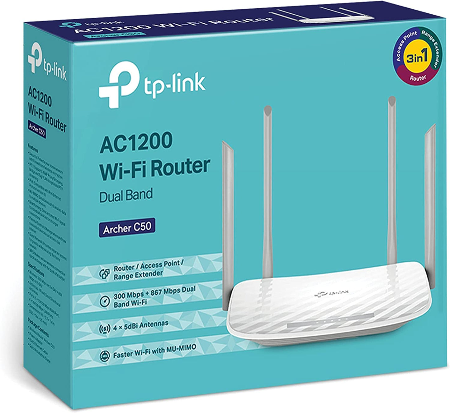 Archer C50 V6, Router
