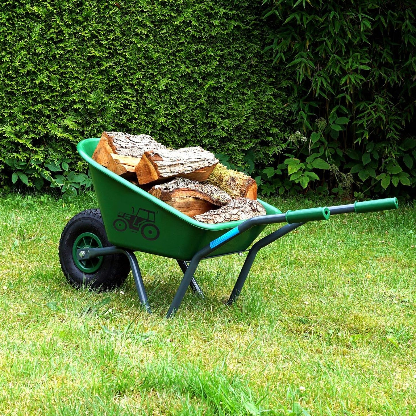 Kinderschubkarre, Traktor | Grün