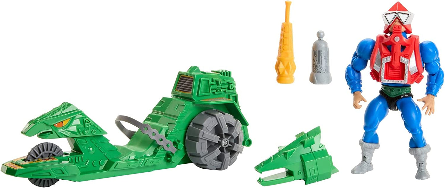 Masters of the Universe Origins Actionfigur Ground Ripper + Mekaneck, Spielfigur