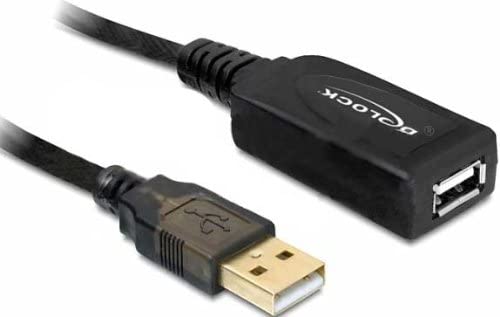 USB 2.0 Aktivverlängerungskabel, USB-A Stecker > USB-A Buchse, 1 20m