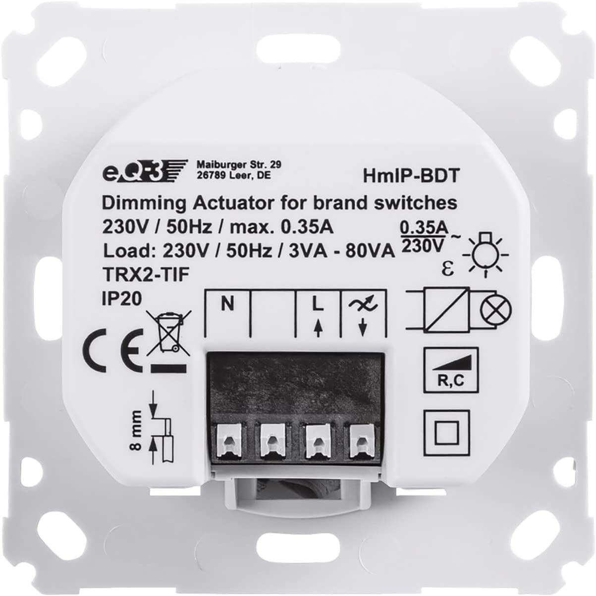 Dimmaktor für Markenschalter (HmIP-BDT)