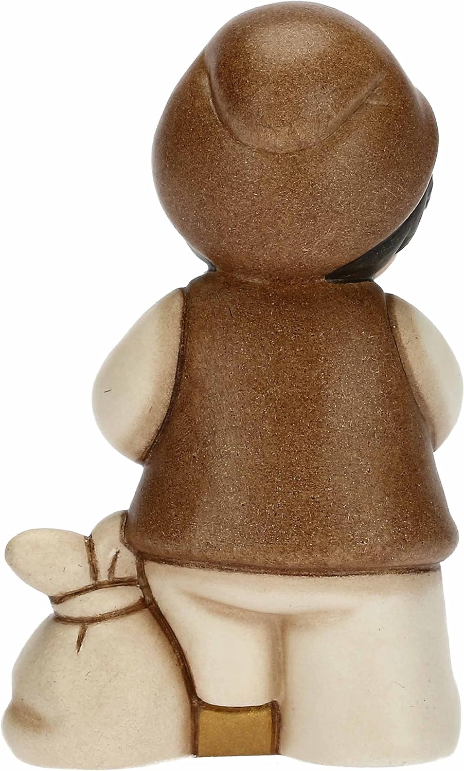 Krippenfigur Kind mit Apfel