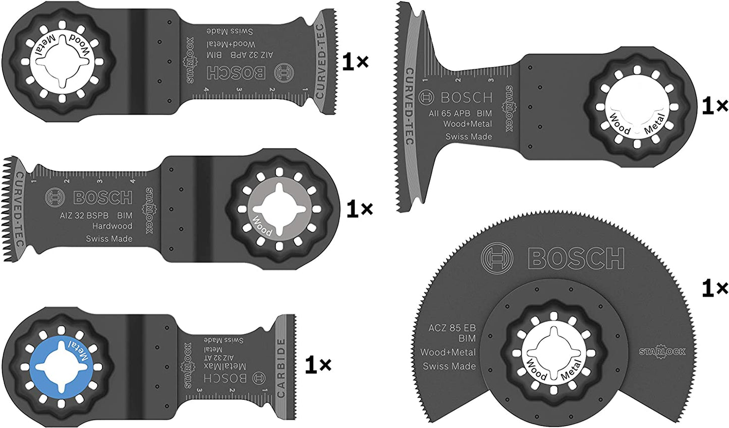 Starlock Best of Cutting Set, 5-teilig, Sägeblatt-Satz