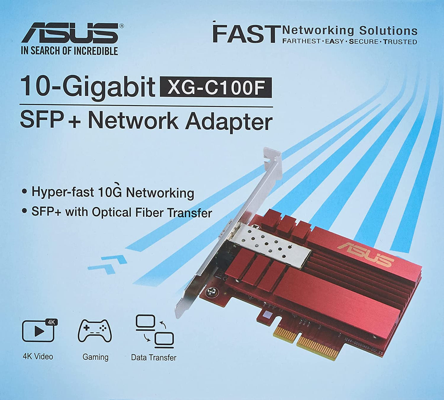 XG-C100F SFP+, LAN-Adapter
