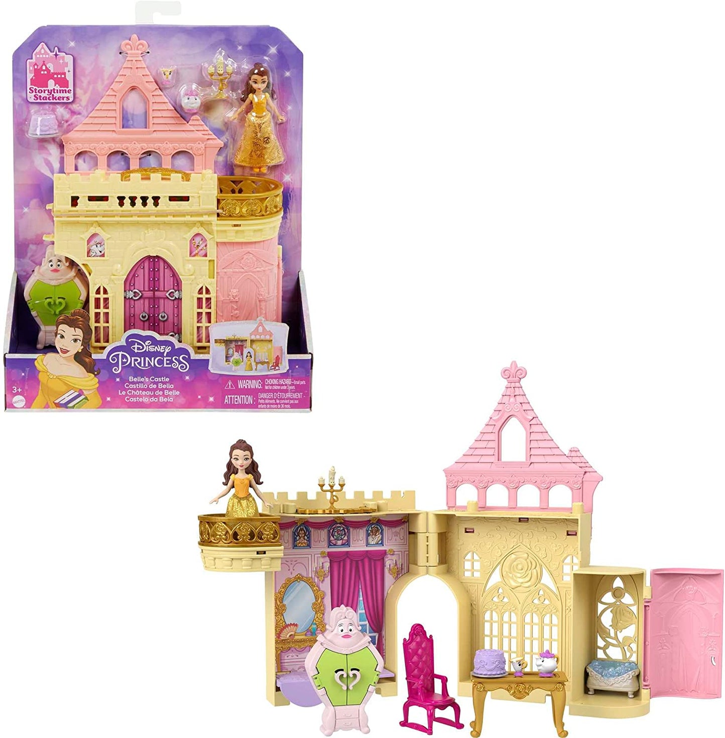 Disney Prinzessin Belle´s Magical Surprise Castle Playset, Spielgebäude