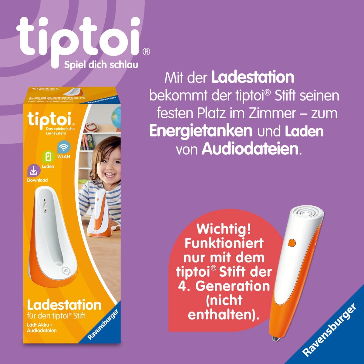 tiptoi Der Stift, Eingabestift