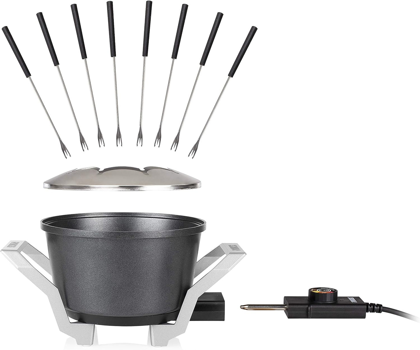 Premium Fondue 173100, Metallic-Schwarz