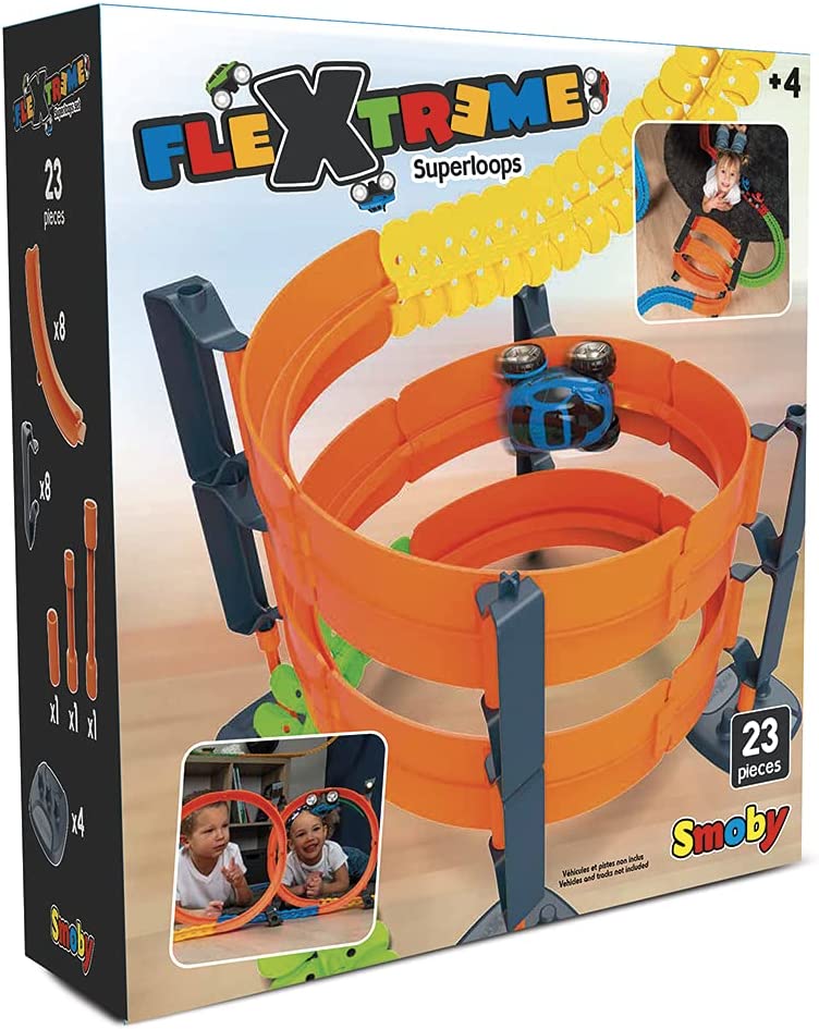 Smoby Flextreme Superlooping Set, Rennbahn