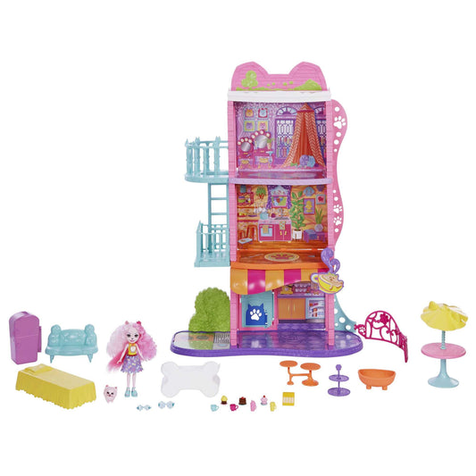 Enchantimals Stadthaus & Café Spielset, Spielgebäude