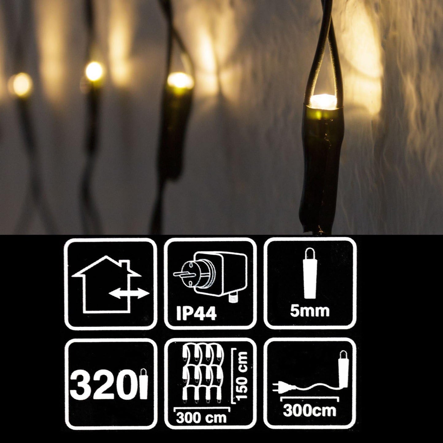 LED Lichternetz