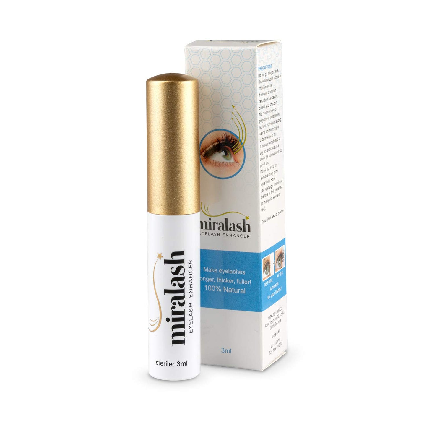Eyelashes Growth Serum, 3 ml (1er Pack)