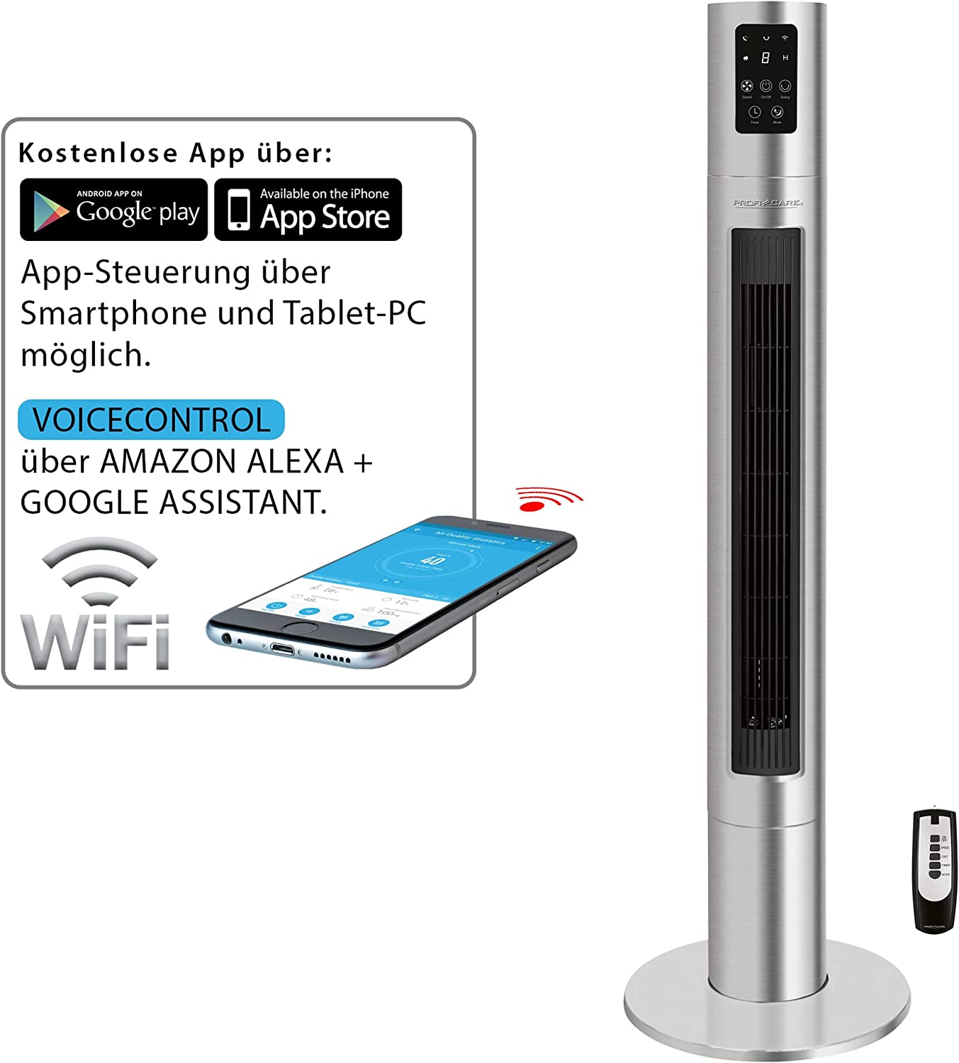 PC-TVL 3090 WIFI        inox, Ventilator, Modern