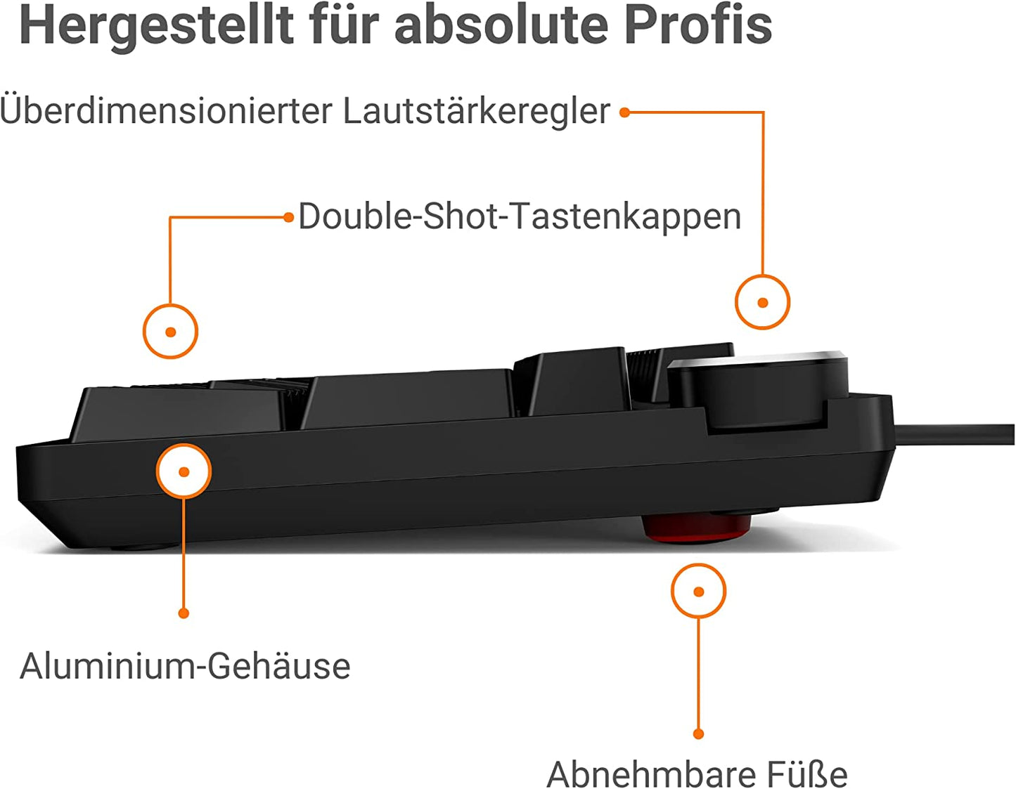 6 Professional, Gaming-Tastatur